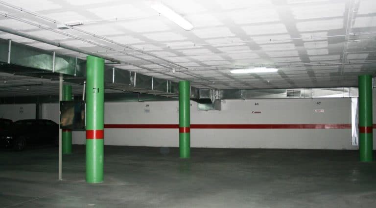 ventilación garajes